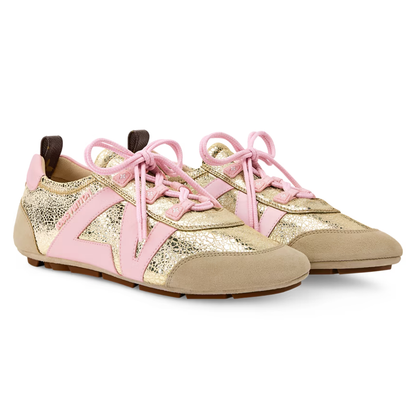 LV Sneakerina Gold Pink