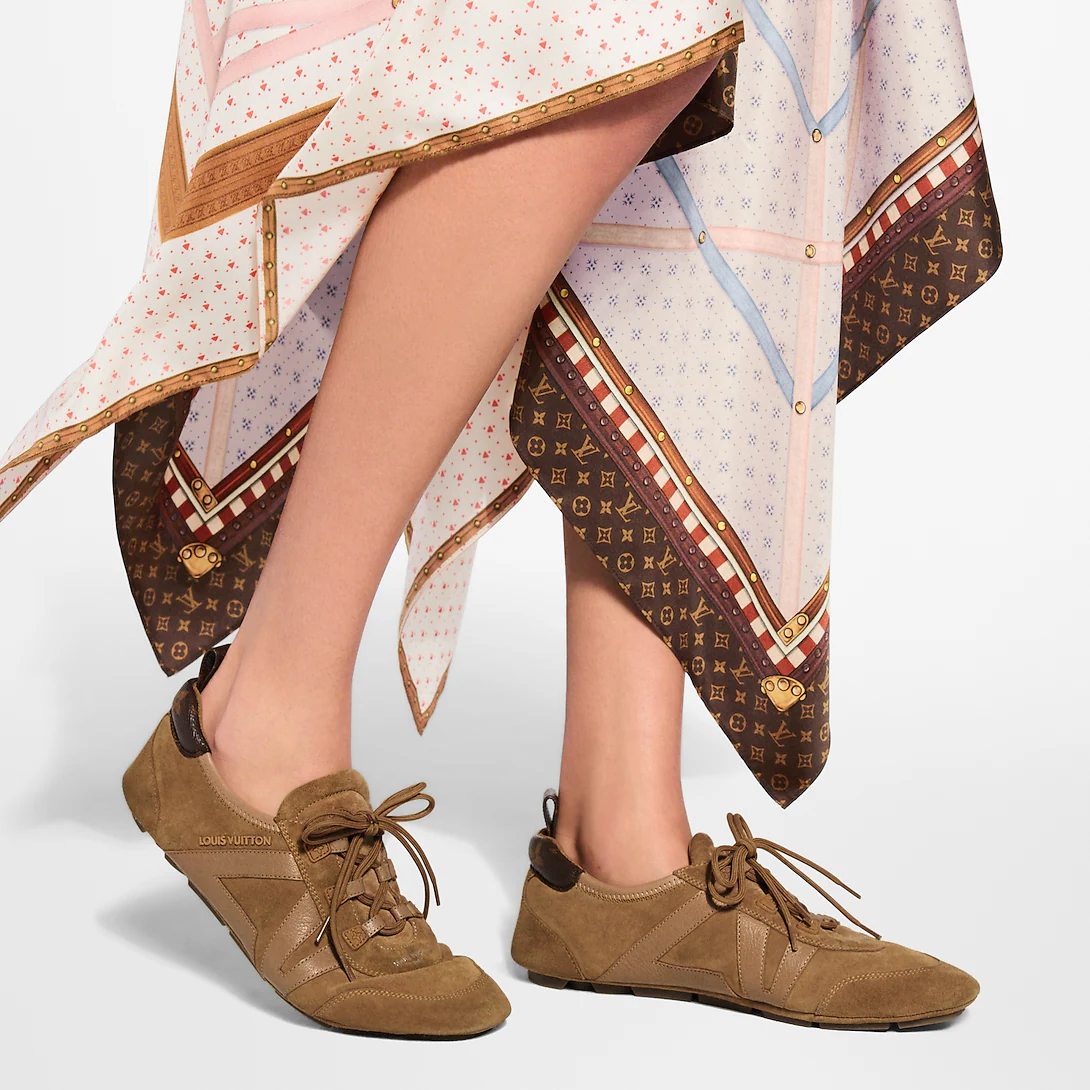 LV Sneakerina Cognac Brown