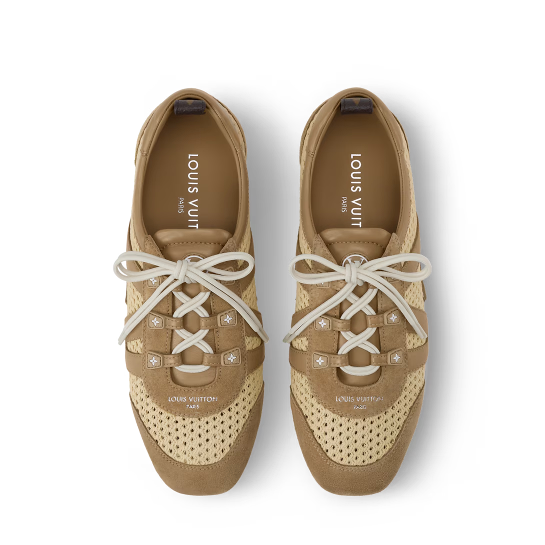 LV Sneakerina Natural Beige