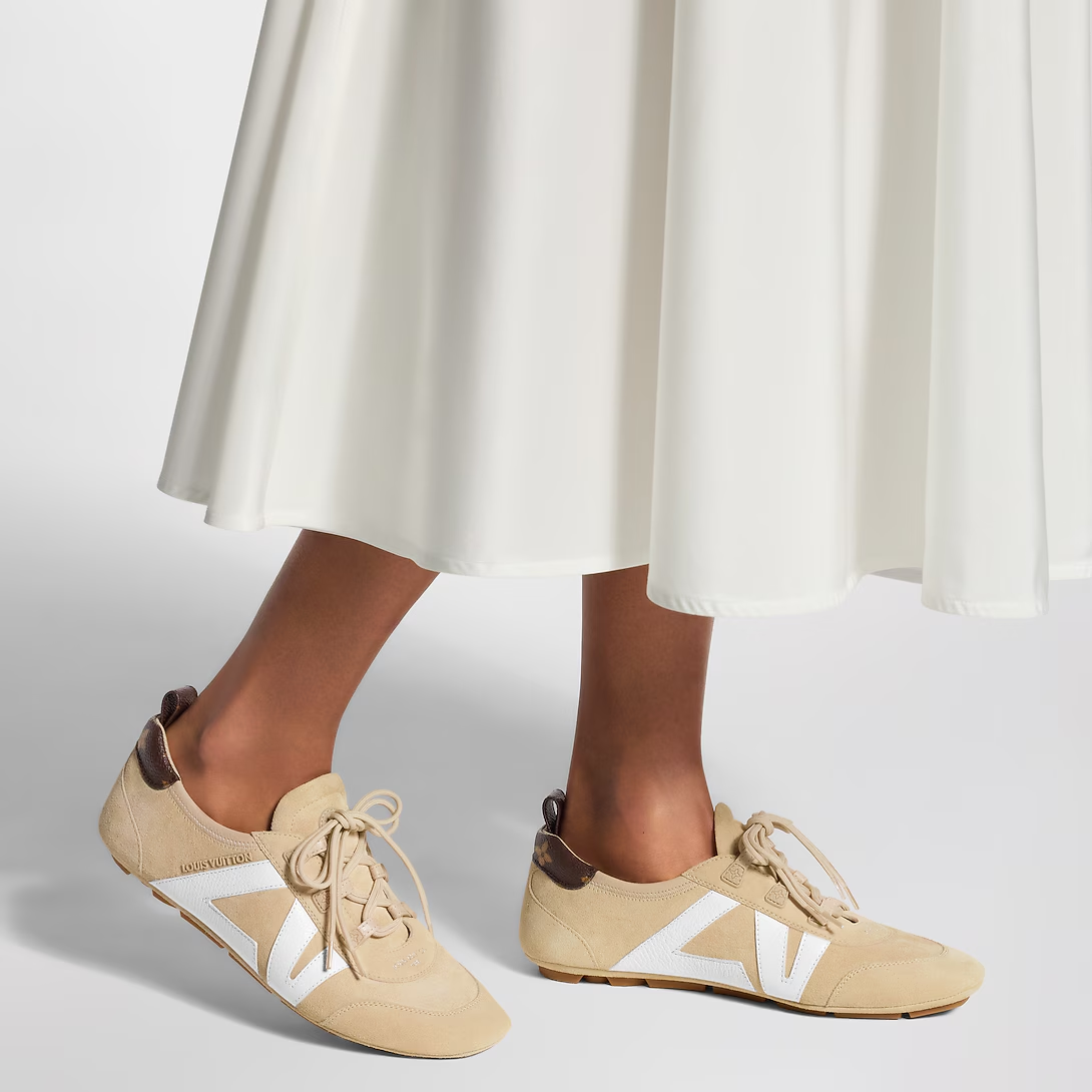 LV Sneakerina Sable Beige