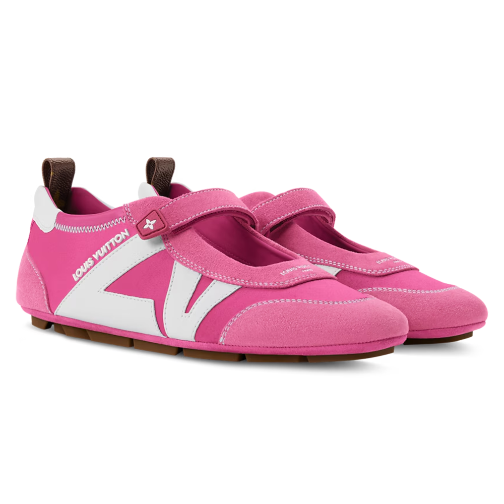 LV Sneakerina Mary Jane Pink