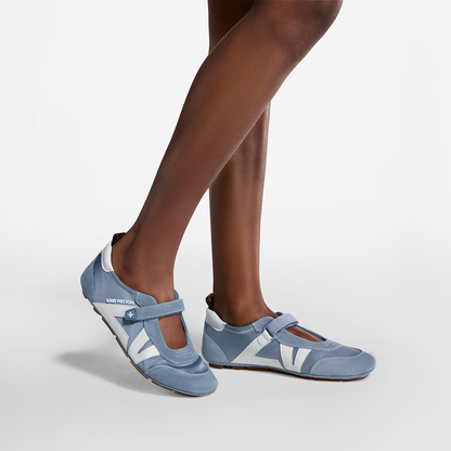 LV Sneakerina Mary Jane Azure Blue