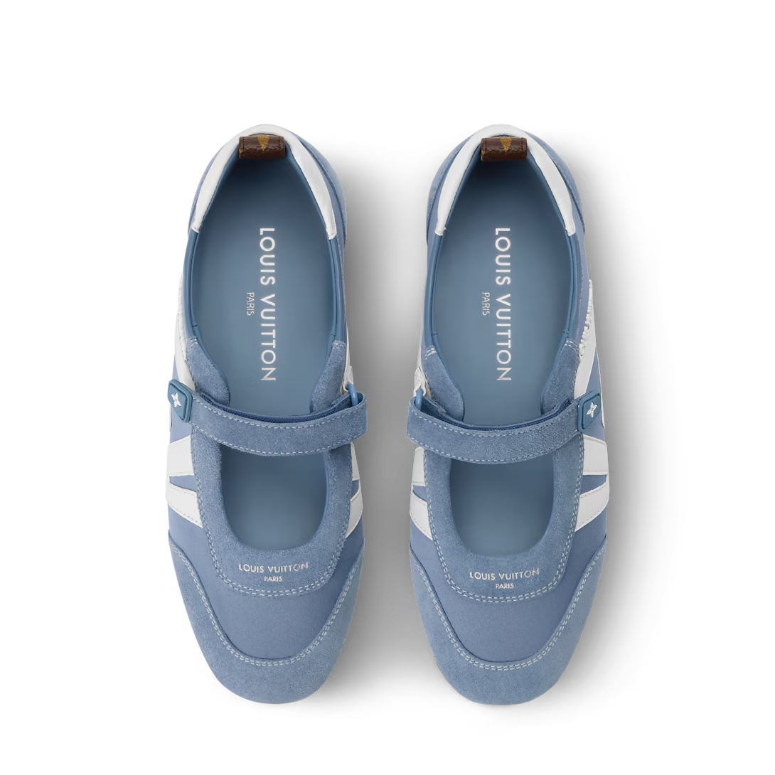 LV Sneakerina Mary Jane Azure Blue