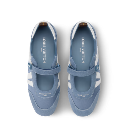 LV Sneakerina Mary Jane Azure Blue