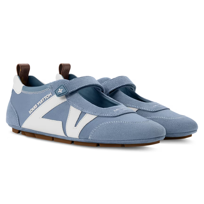 LV Sneakerina Mary Jane Azure Blue