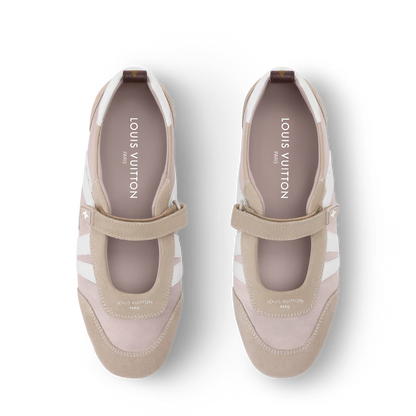 LV Sneakerina Mary Jane Beige