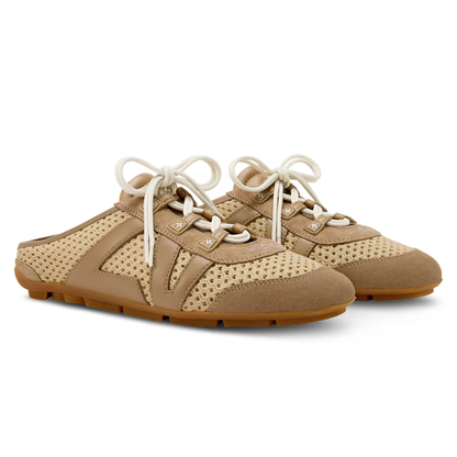 LV Sneakerina Open Back Natural Beige