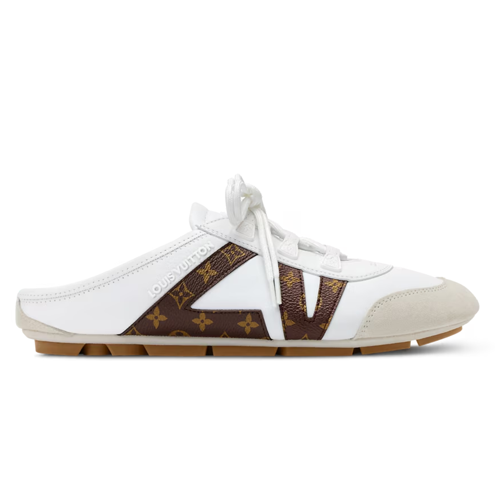 LV Sneakerina Open Back White