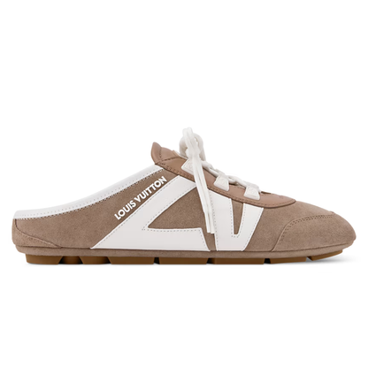 LV Sneakerina Open Back Hazelnut Brown