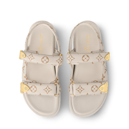 Louis Vuitton LV Sunset Sandals ‘Dune Beige’