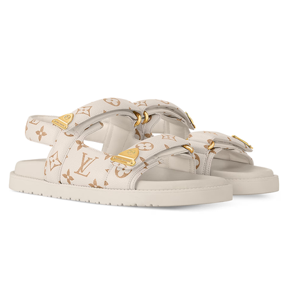Louis Vuitton LV Sunset Sandals ‘Dune Beige’