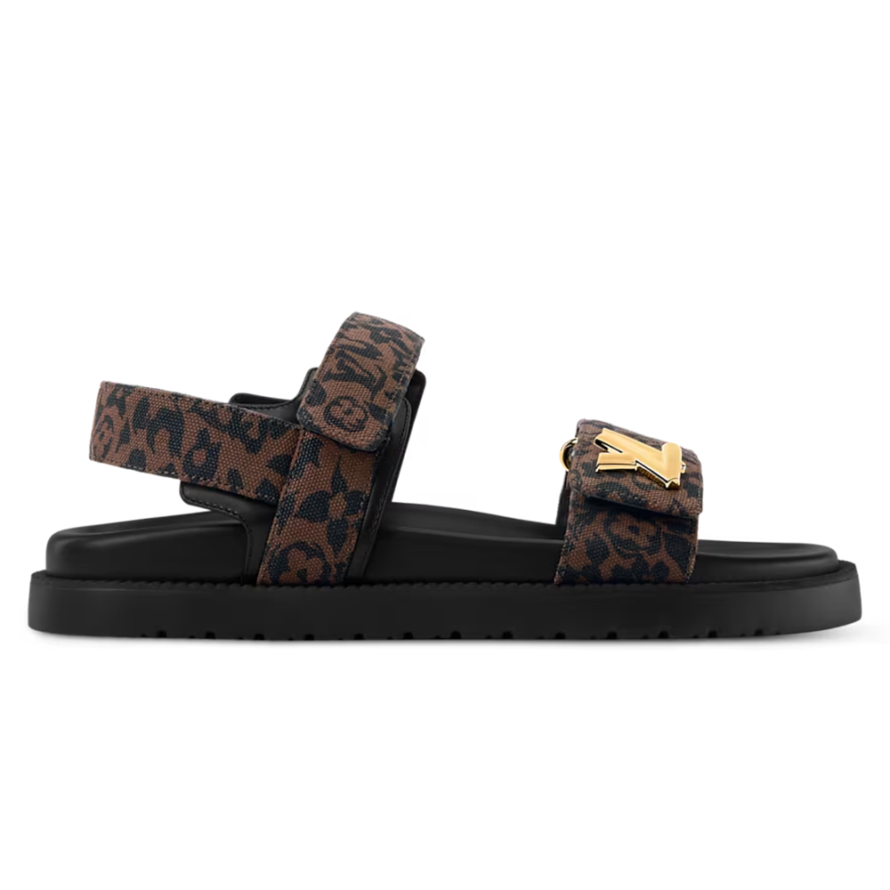 LV Sunset Comfort Sandals Brown