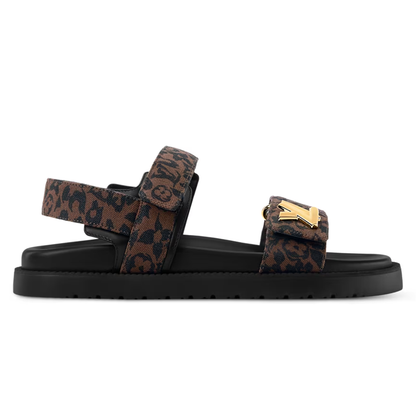 LV Sunset Comfort Sandals Brown