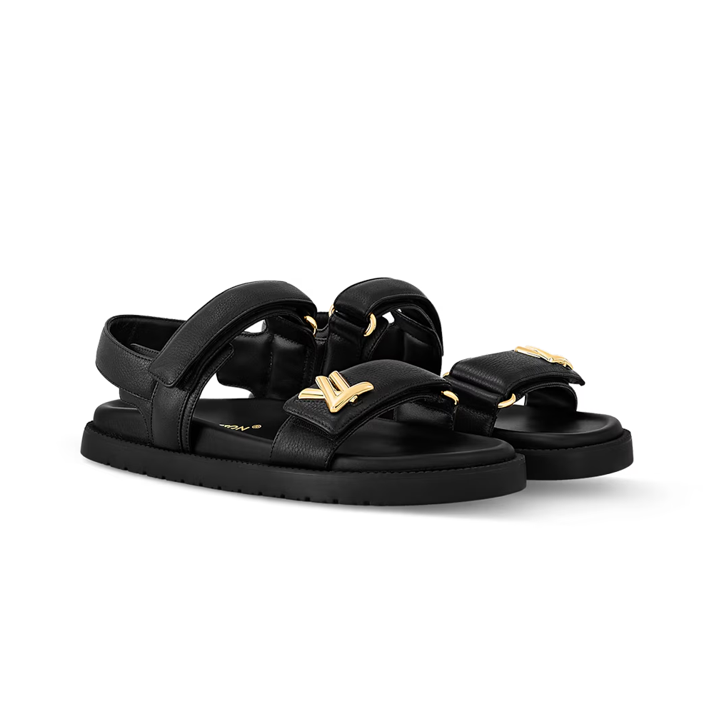 Louis Vuitton LV Sunset Sandals ‘Black’