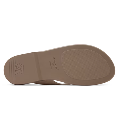 LV Sunset Thong Taupe Brown