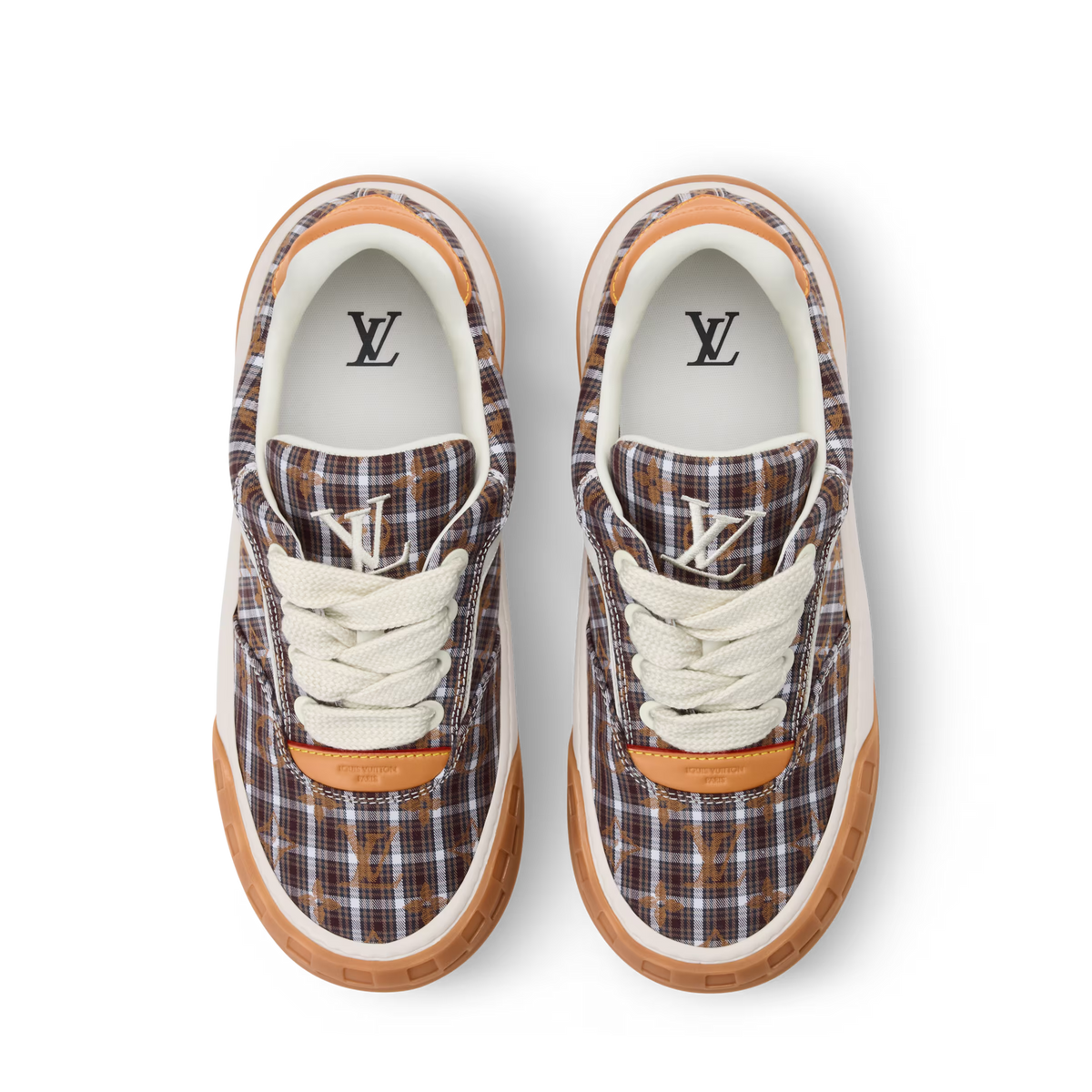 LV Tilted Sneaker Brown