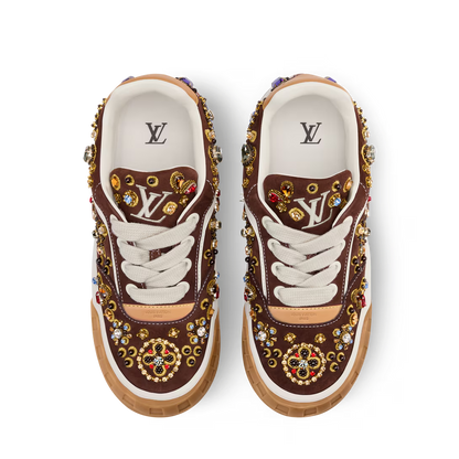 LV Tilted Sneaker Brown