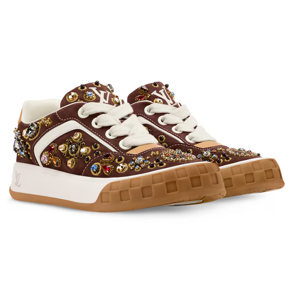 LV Tilted Sneaker Brown