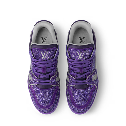 Louis Vuitton LV Trainer Sneaker ‘Purple Crystals’