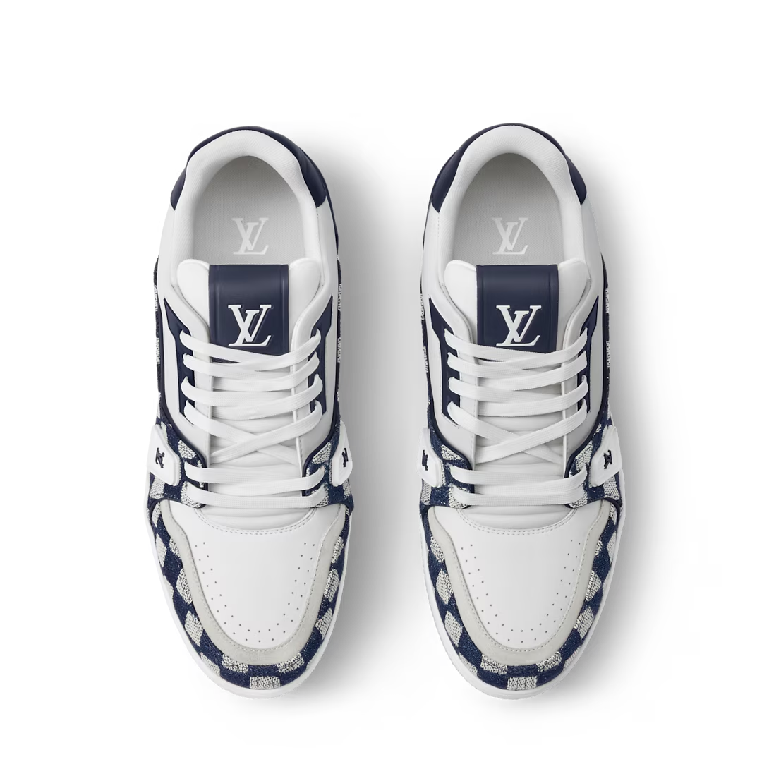 LV Trainer White Navy