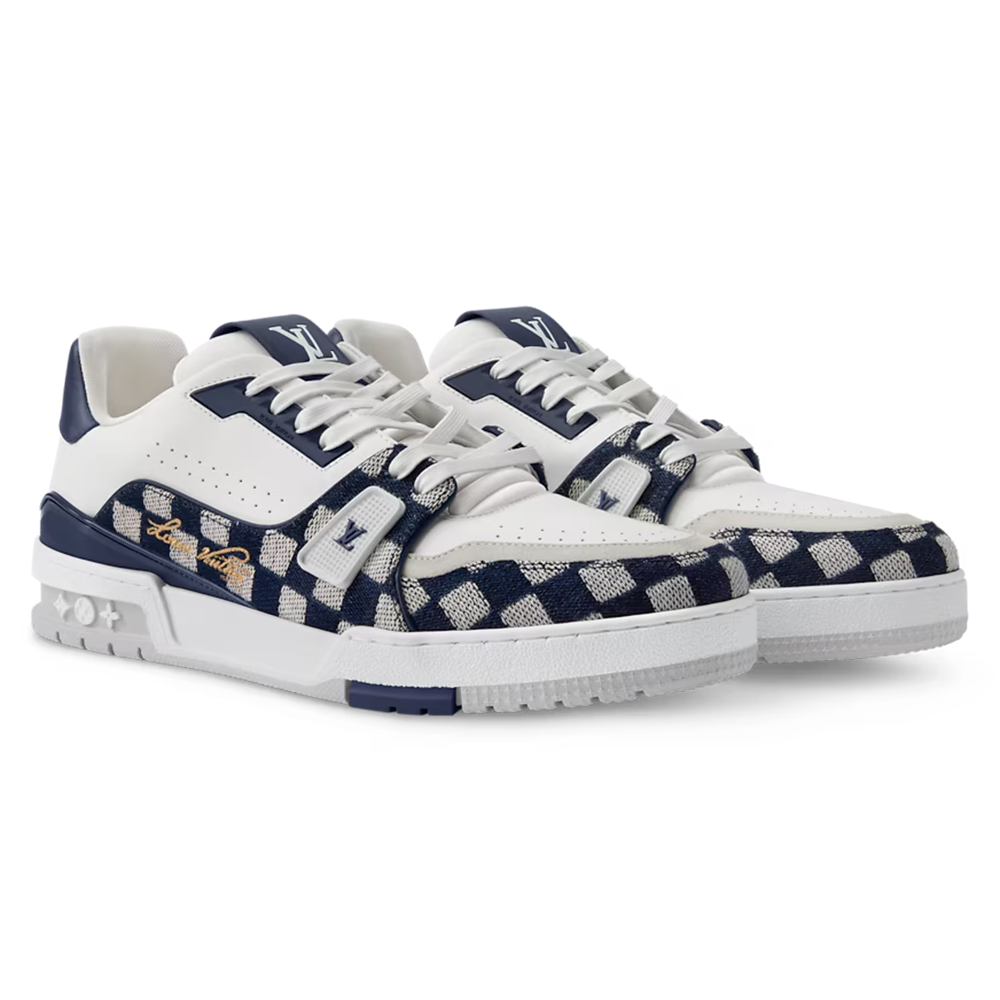 LV Trainer White Navy