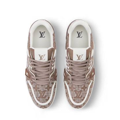 LV Trainer Taupe Brown Canvas