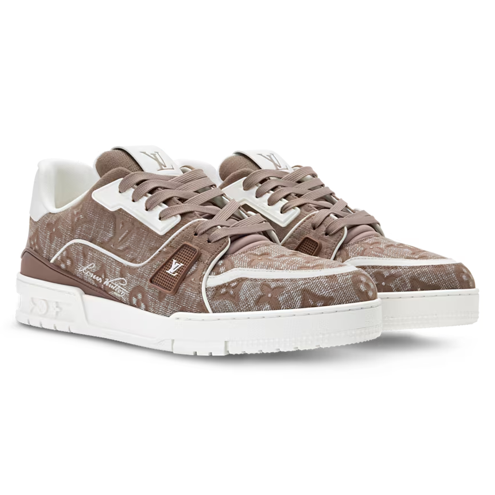 LV Trainer Taupe Brown Canvas