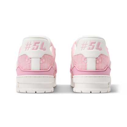 LV Trainer Pink Canvas