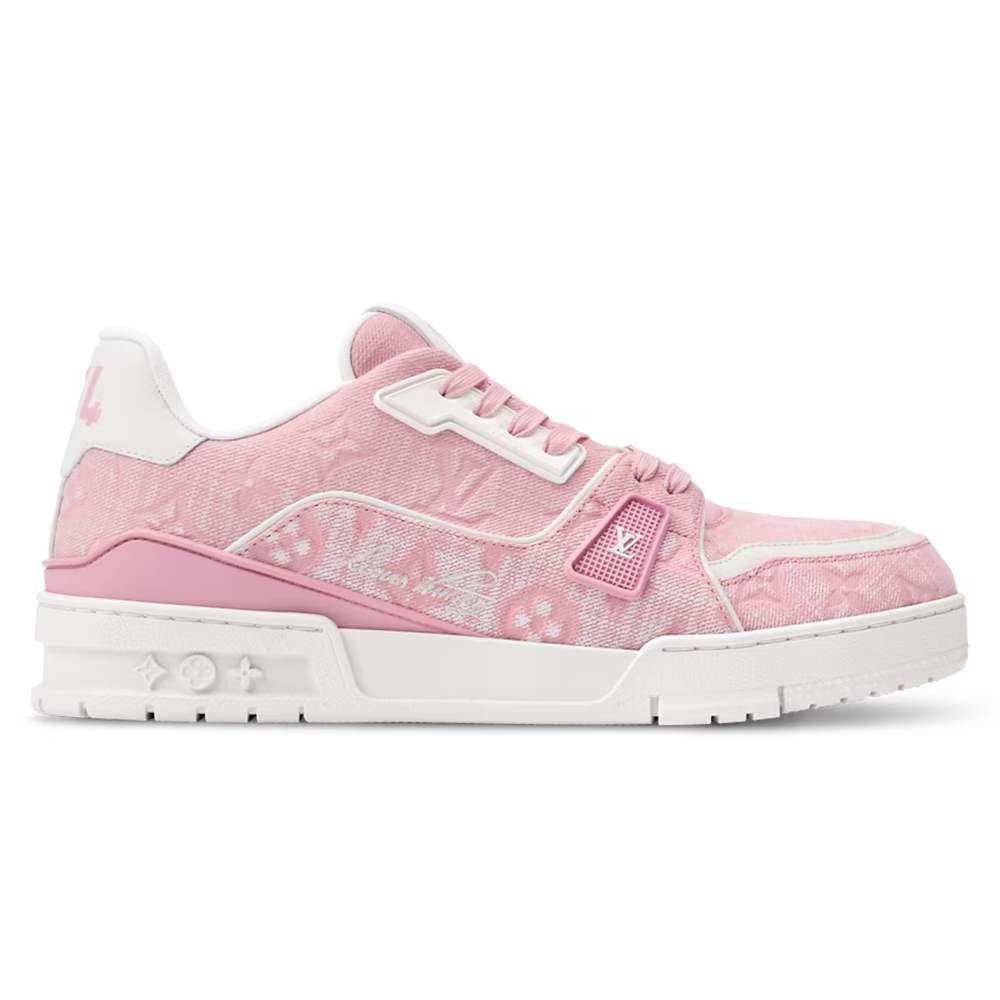 LV Trainer Pink Canvas