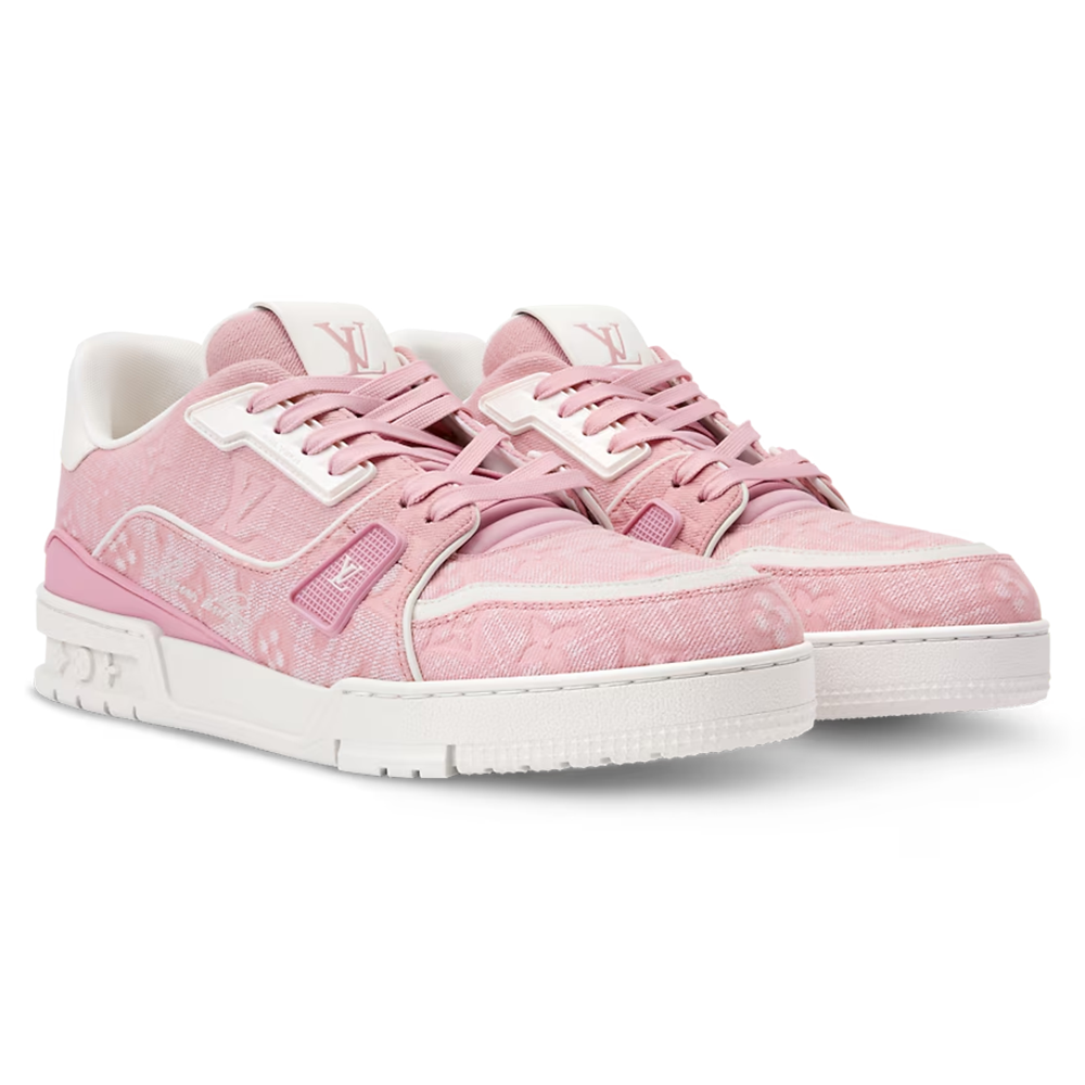 LV Trainer Pink Canvas