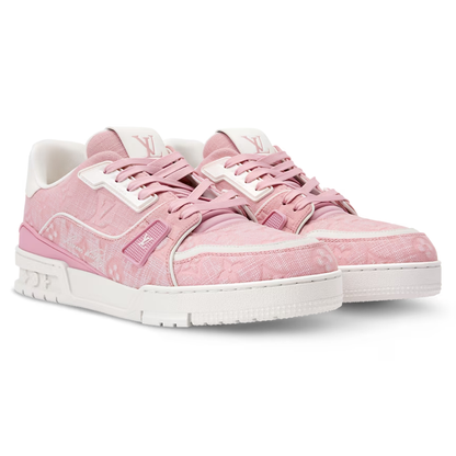 LV Trainer Pink Canvas