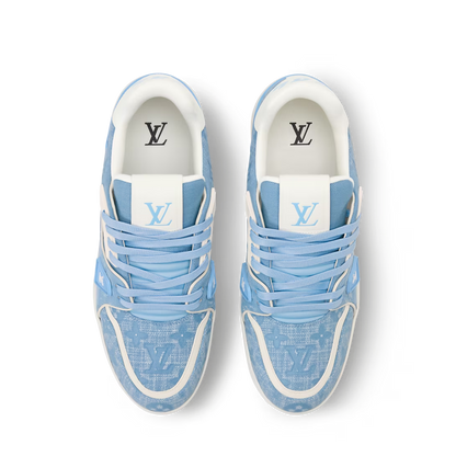 LV Trainer Blue Canvas