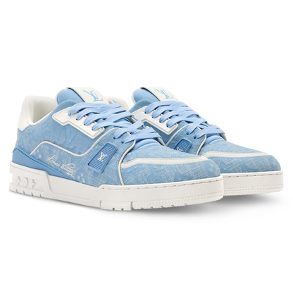 LV Trainer Blue Canvas