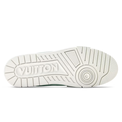 LV Trainer Green Canvas