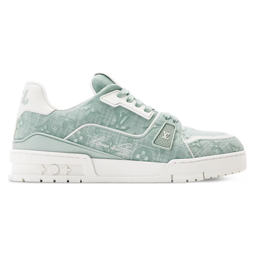 LV Trainer Green Canvas