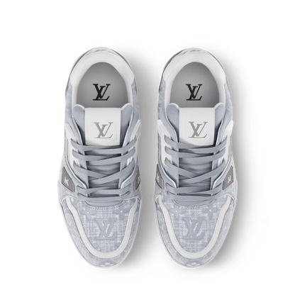 LV Trainer Gray Canvas