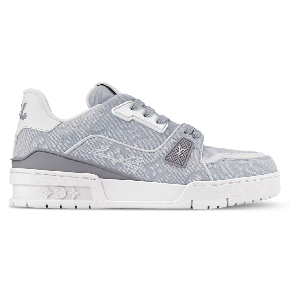 LV Trainer Gray Canvas