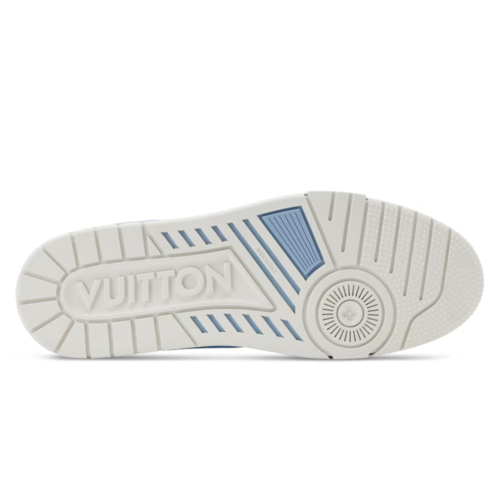 LV Trainer Blue Jacquard