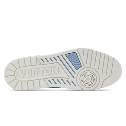 LV Trainer Blue Jacquard