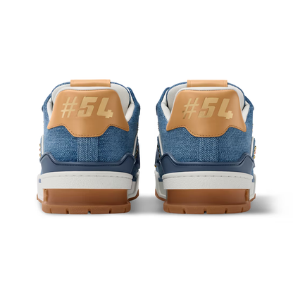 LV Trainer Blue Denim Swarovski