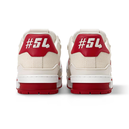 LV Trainer Red Canvas