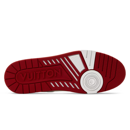 LV Trainer Red Canvas
