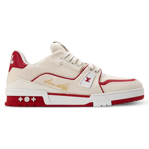 LV Trainer Red Canvas