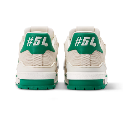 LV Trainer Green Canvas