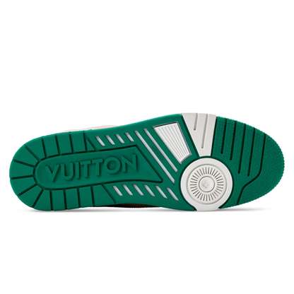 LV Trainer Green Canvas