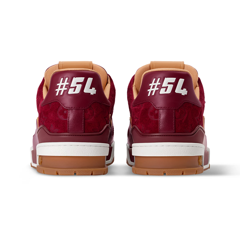 LV Trainer Bordeaux Red