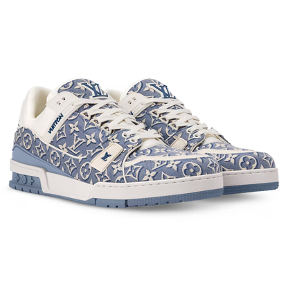 LV Trainer Sneaker Blue