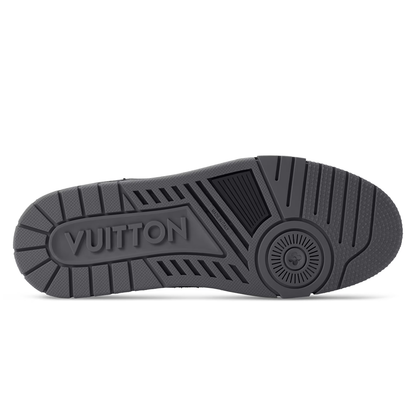 LV Trainer Black Nubuck calf leather