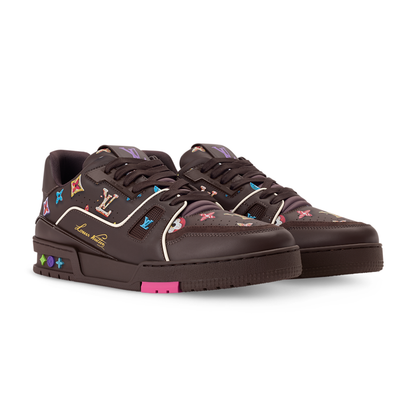 LV Trainer Sneaker Coordinates With The Season’s Monogram Donuts