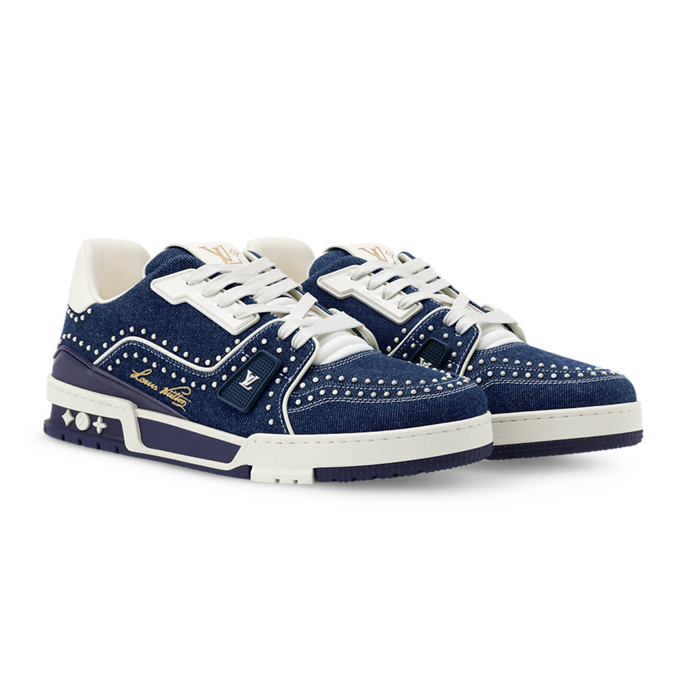 LV Trainer Sneaker Revisited This Season In Monogram
